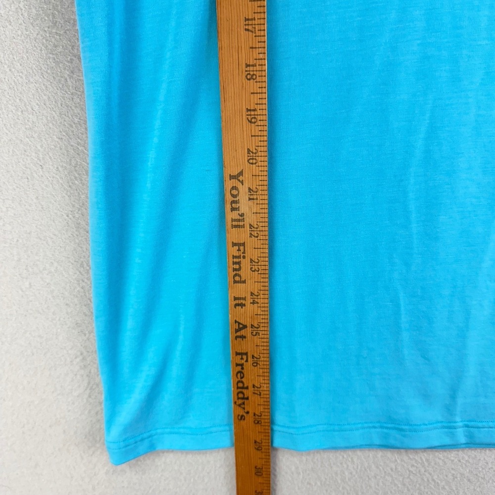 Outdoor Voices T-Shirt Mens Large Blue Comfort Stretch Performance Tee Casual - Picture 7 of 8